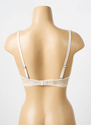 Soutien-gorge tissage dentelle haut soutien-gorge emboitant beige WACOAL femme