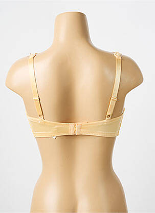 Soutien-gorge tissage dentelle haut soutien-gorge emboitant jaune WACOAL femme