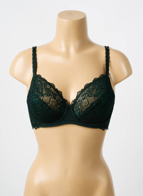 Soutien-gorge tissage dentelle haut soutien-gorge emboitant vert WACOAL femme