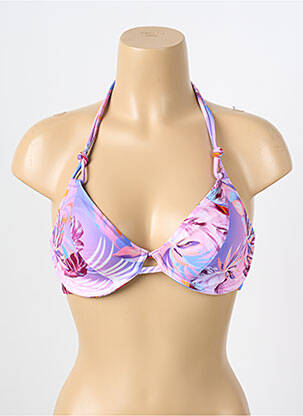 Haut de maillot de bain stretch haut soutien-gorge balconnet violet FREYA femme