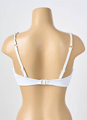Haut de maillot de bain stretch haut bandeau blanc FREYA femme
