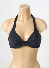 Haut de maillot de bain stretch haut triangles noir FREYA femme
