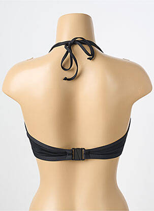 Haut de maillot de bain stretch haut triangles noir FREYA femme