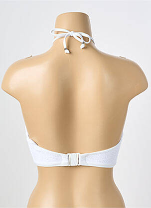 Haut de maillot de bain stretch brassieres blanc FREYA femme