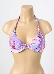 Haut de maillot de bain violet FREYA pour femme seconde vue