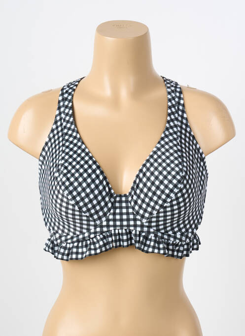Haut de maillot de bain stretch haut soutien-gorge balconnet noir FREYA femme