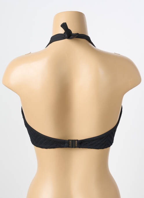 Haut de maillot de bain stretch haut soutien-gorge emboitant noir FREYA femme