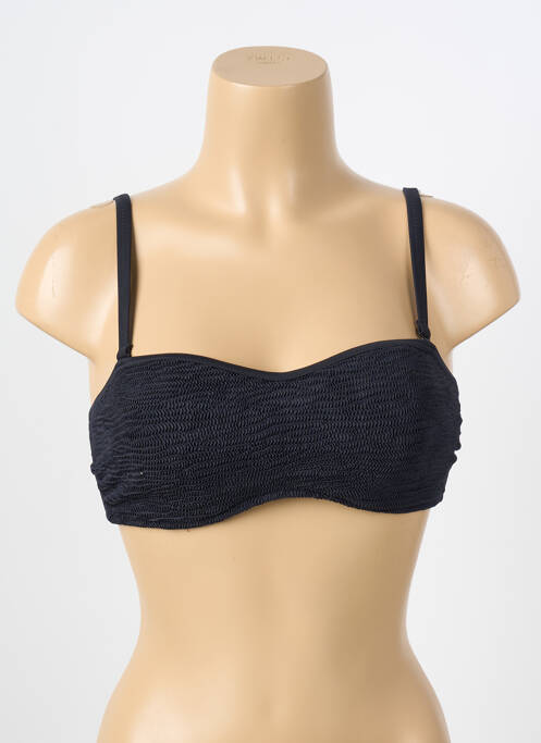 Haut de maillot de bain stretch haut bandeau noir FREYA femme
