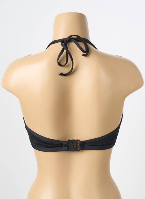 Haut de maillot de bain stretch haut triangles noir FREYA femme