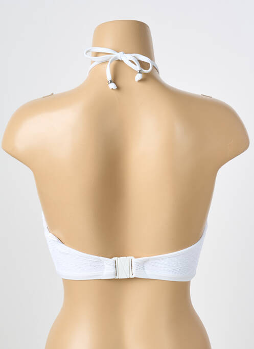 Haut de maillot de bain stretch brassieres blanc FREYA femme