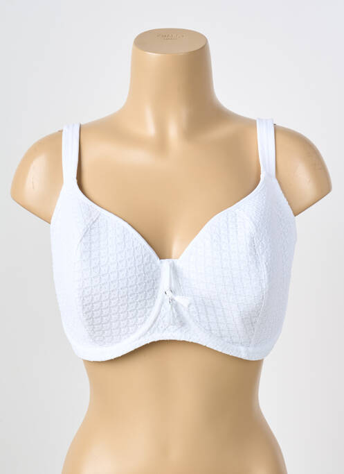 Haut de maillot de bain blanc FREYA pour femme