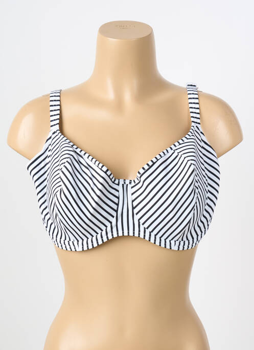 Haut de maillot de bain blanc FREYA pour femme