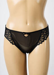 Culotte effet matière satinée noir FREYA femme