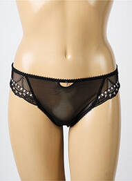 Culotte effet matière satinée noir FREYA femme