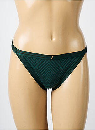 Culotte stretch vert FREYA femme