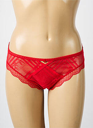 Culotte stretch rouge FREYA femme