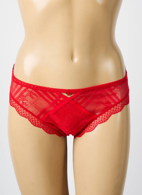 Culotte stretch rouge FREYA femme