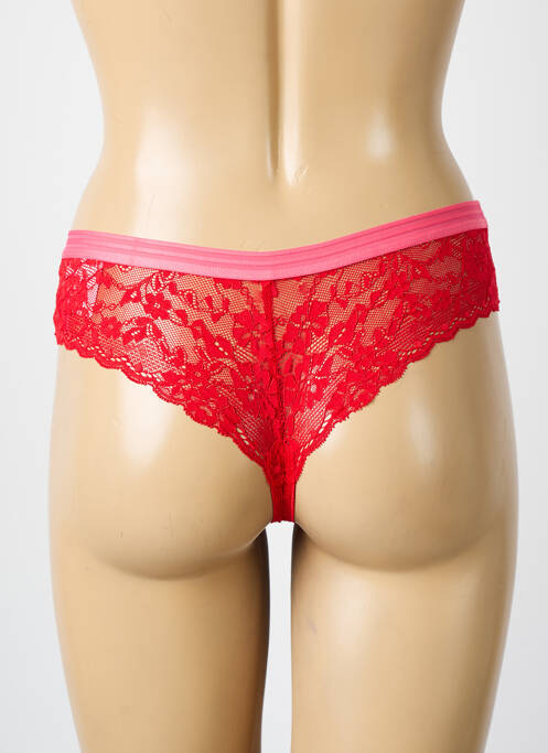Tanga stretch rouge FREYA femme