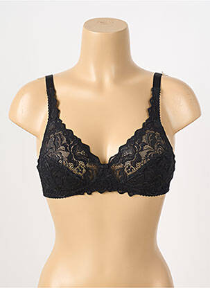 Soutien-gorge sans armature haut soutien-gorge emboitant noir WACOAL femme