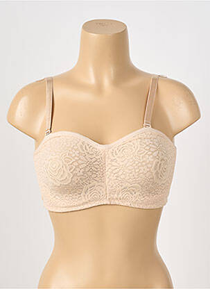 Soutien-gorge LOU PARIS Taille 100B Rose - Neuf Avec étiquettes, En Polyamide
