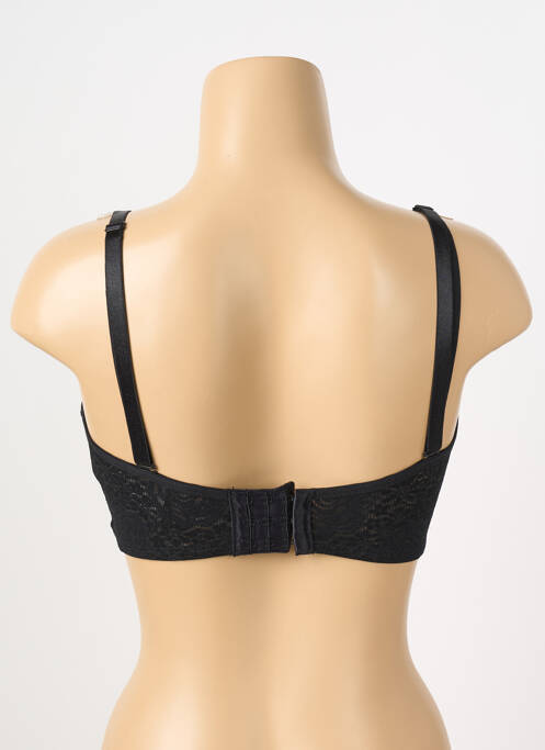 Soutien-gorge tissage dentelle haut bandeau noir WACOAL femme