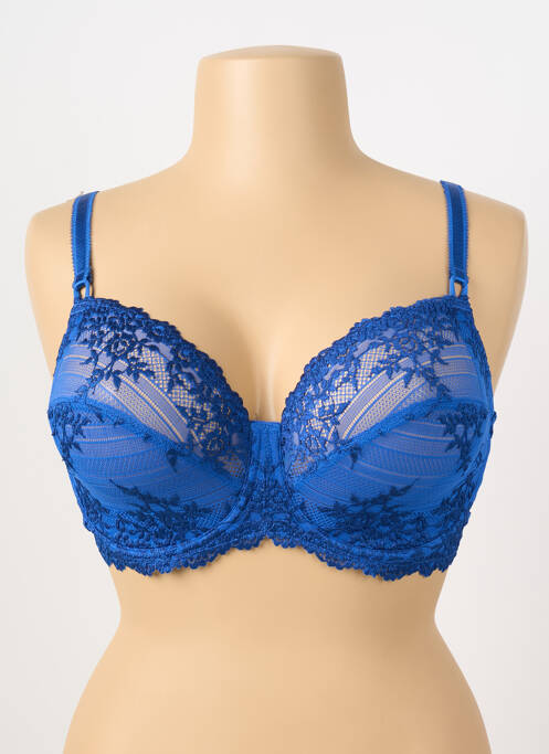Soutien-gorge légère et transparente haut soutien-gorge emboitant bleu WACOAL femme