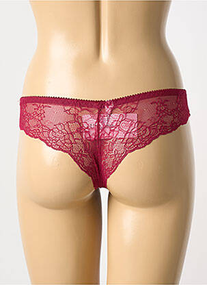 Culotte stretch rouge LINGERIE STORY femme