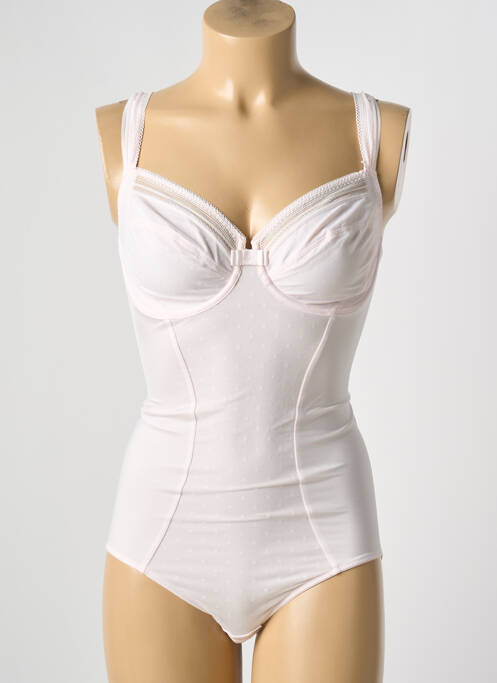 Body lingerie broderie rose ROSA FAIA femme