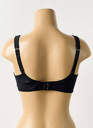 Soutien-gorge effet matière satinée haut soutien-gorge emboitant noir ROSA FAIA femme