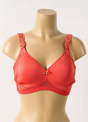 Soutien-gorge sans armature haut soutien-gorge moulé rouge ROSA FAIA femme