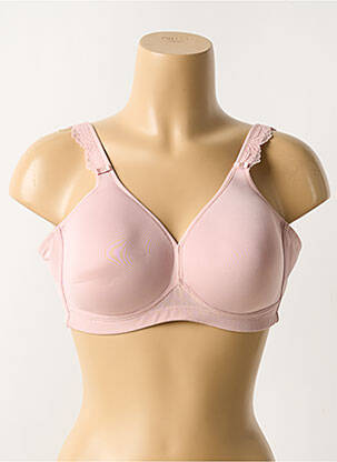 Soutien-gorge effet matière satinée haut soutien-gorge emboitant rose ROSA FAIA femme