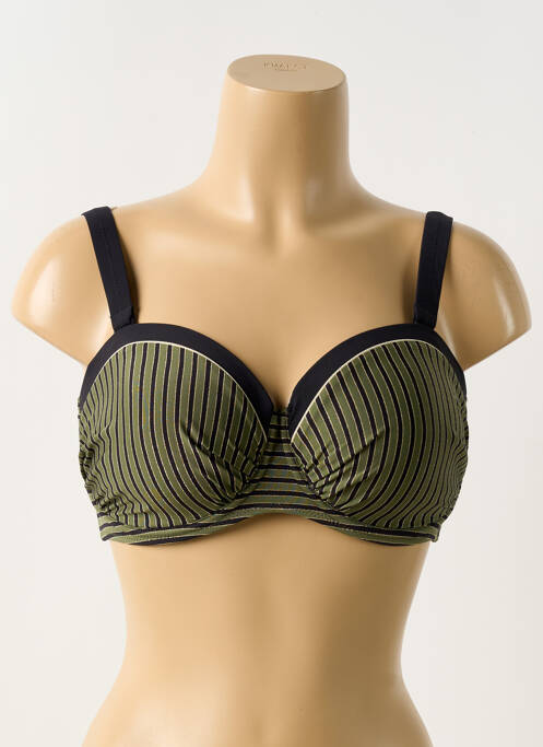 Haut de maillot de bain vert ROSA FAIA pour femme