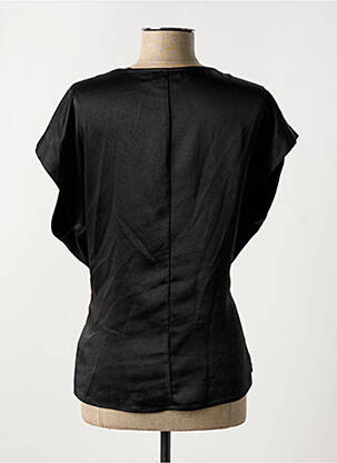 Top manches courtes manches courtes noir MD'M femme