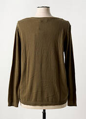 Gilet manches longues vert CREAM pour femme seconde vue