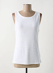 Débardeur blanc ICHI pour femme seconde vue