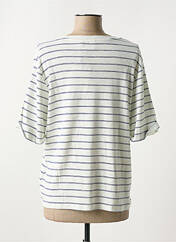 T-shirt bleu ICHI pour femme seconde vue