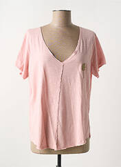 T-shirt rose FIVE pour femme seconde vue