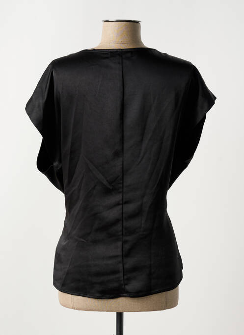 Top manches courtes manches courtes noir MD'M femme
