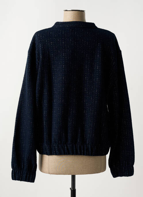 Blouson bleu LA FEE MARABOUTEE femme