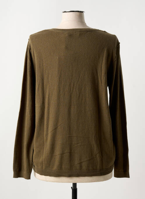 Gilet manches longues vert CREAM femme