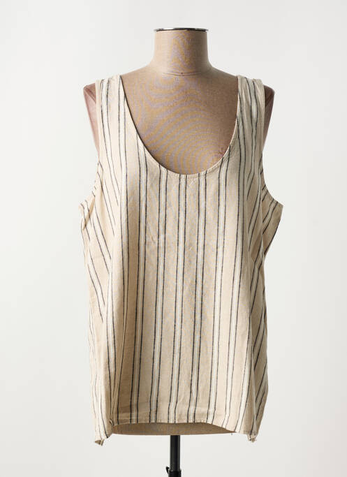 Top beige B.YOUNG pour femme