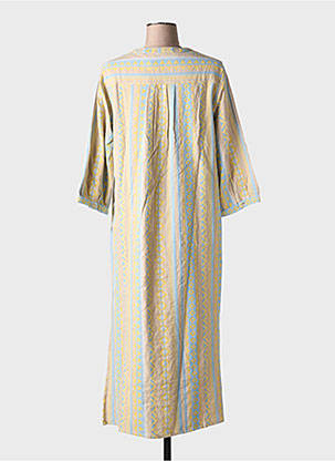 Robe longue manches longues manches longues bleu CREAM femme