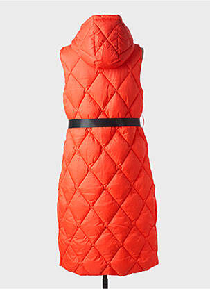 Doudoune poches a capuche orange LOLA CASADEMUNT femme
