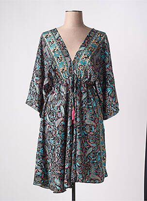 Robe mi-longue manches 3/4 manches 3/4 noir BOLD & BEAUTIFUL femme