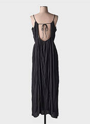 Robe longue noir ICHI pour femme seconde vue
