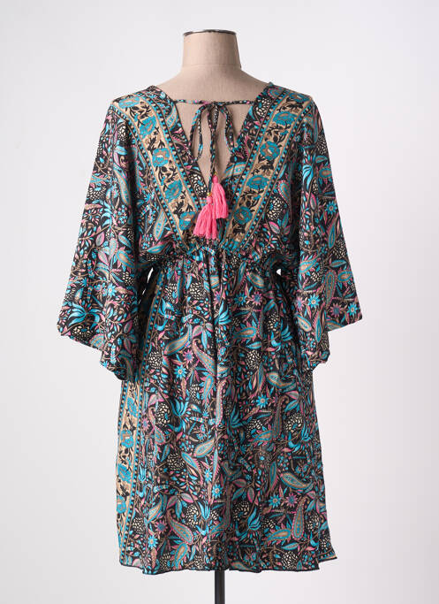 Robe mi-longue coupe fluide manches 3/4 noir BOLD & BEAUTIFUL femme