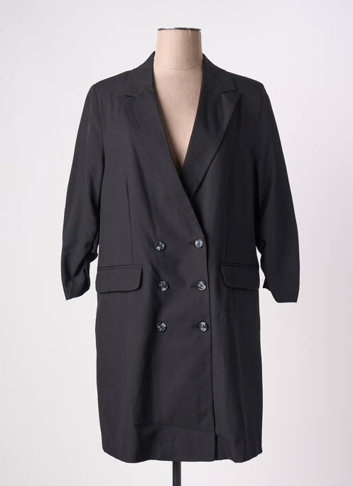 Manteau long noir B.YOUNG pour femme