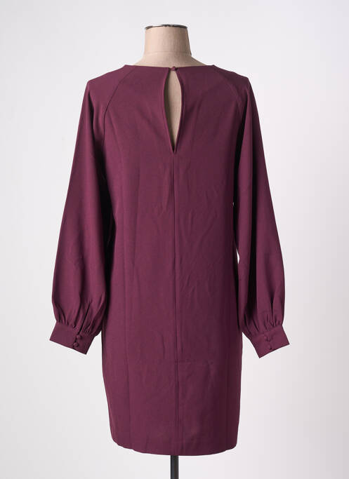 Robe courte rouge ICHI femme