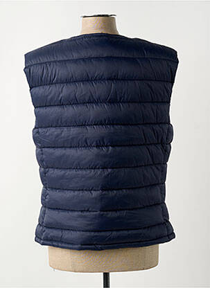 Doudoune poches sans capuche bleu B.YOUNG femme