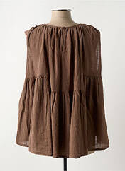 Top marron JOHANNA PARIS pour femme seconde vue